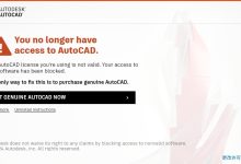 AutoCAD提示“You no longer have access to AutoCAD”的解决办法-大小世界